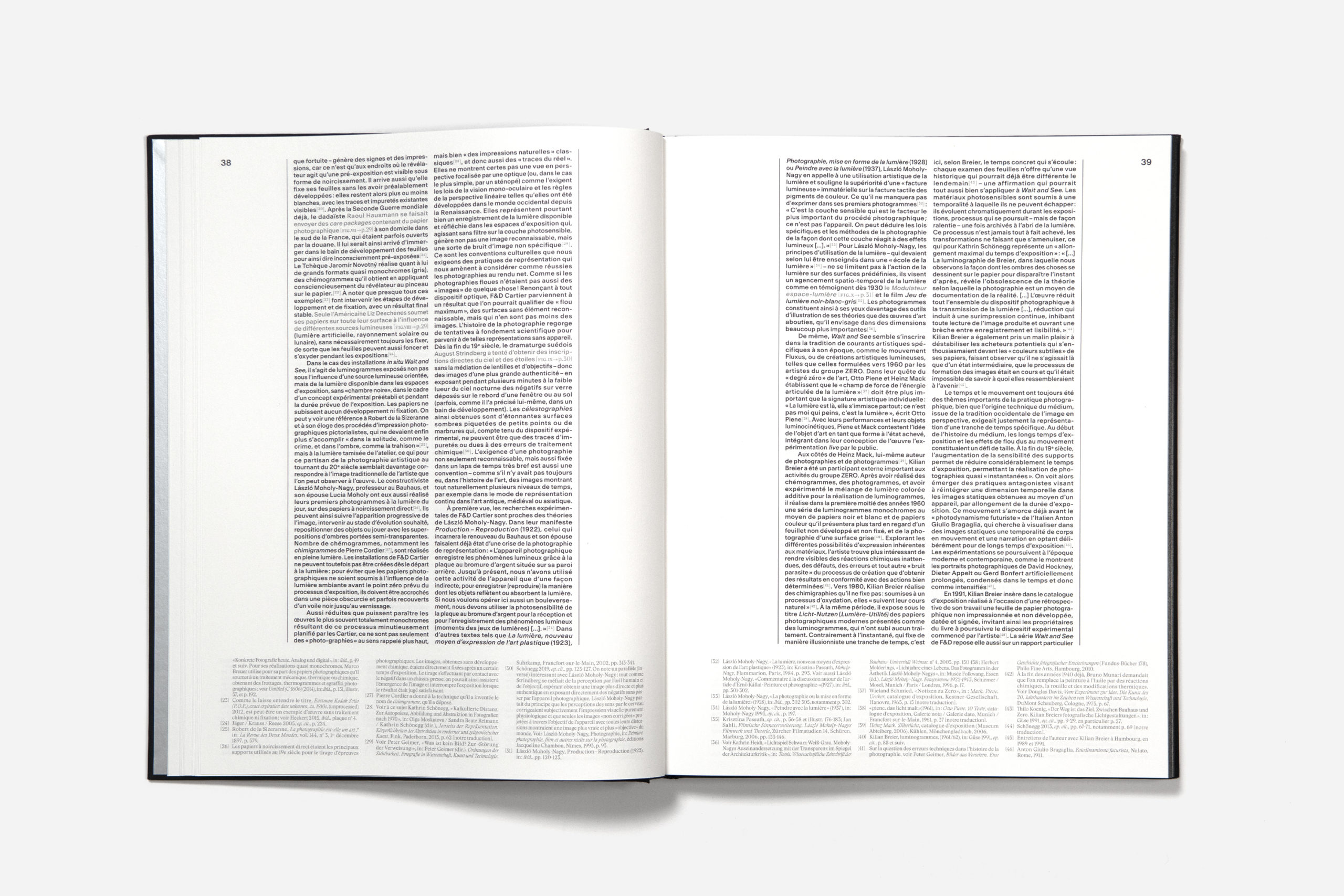 The Never taken images - F&D CartierBook design - Balmer Hählen