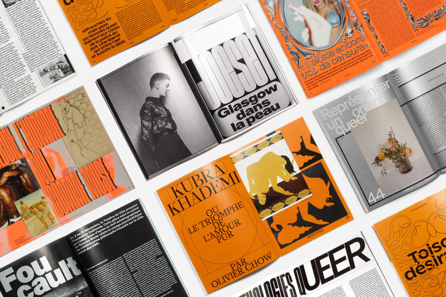 360° The swiss queer magazine Editorial design - Balmer Hählen